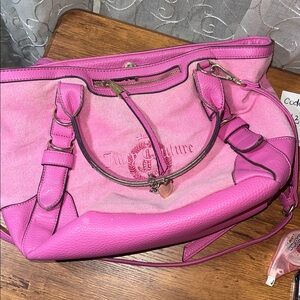 Vintage Juicy Couture Vibrant Pink Tote